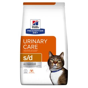 Сухой корм для кошек Hill's Prescription Diet Urinary Care s/d 1,5 кг - курица - masterzoo.ua