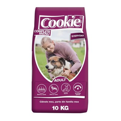Сухий корм для собак усіх порід Cookie Everyday 10 кг (субпродукти) - masterzoo.ua