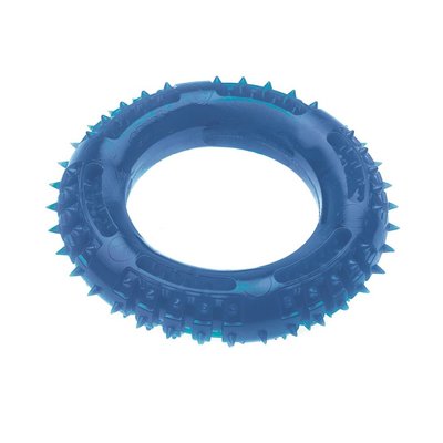 Іграшка для собак Comfy Dental Ring blue 13 см - м'ята - masterzoo.ua