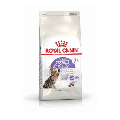 Сухий корм для літніх стерилізованих котів, схильних до випрошування корму Royal Canin Sterilised Appetite Control 7+, 1,5 кг (домашня птиця) - masterzoo.ua