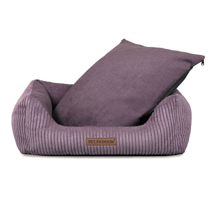 Pet Fashion DEVID лежак для собак 62х50х19 см - лавандовий - masterzoo.ua