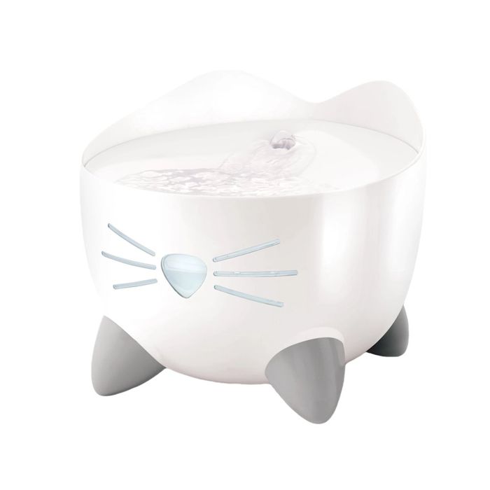Поилка-фонтан Catit для кошек Pixi пластик белая 2,5 л - masterzoo.ua