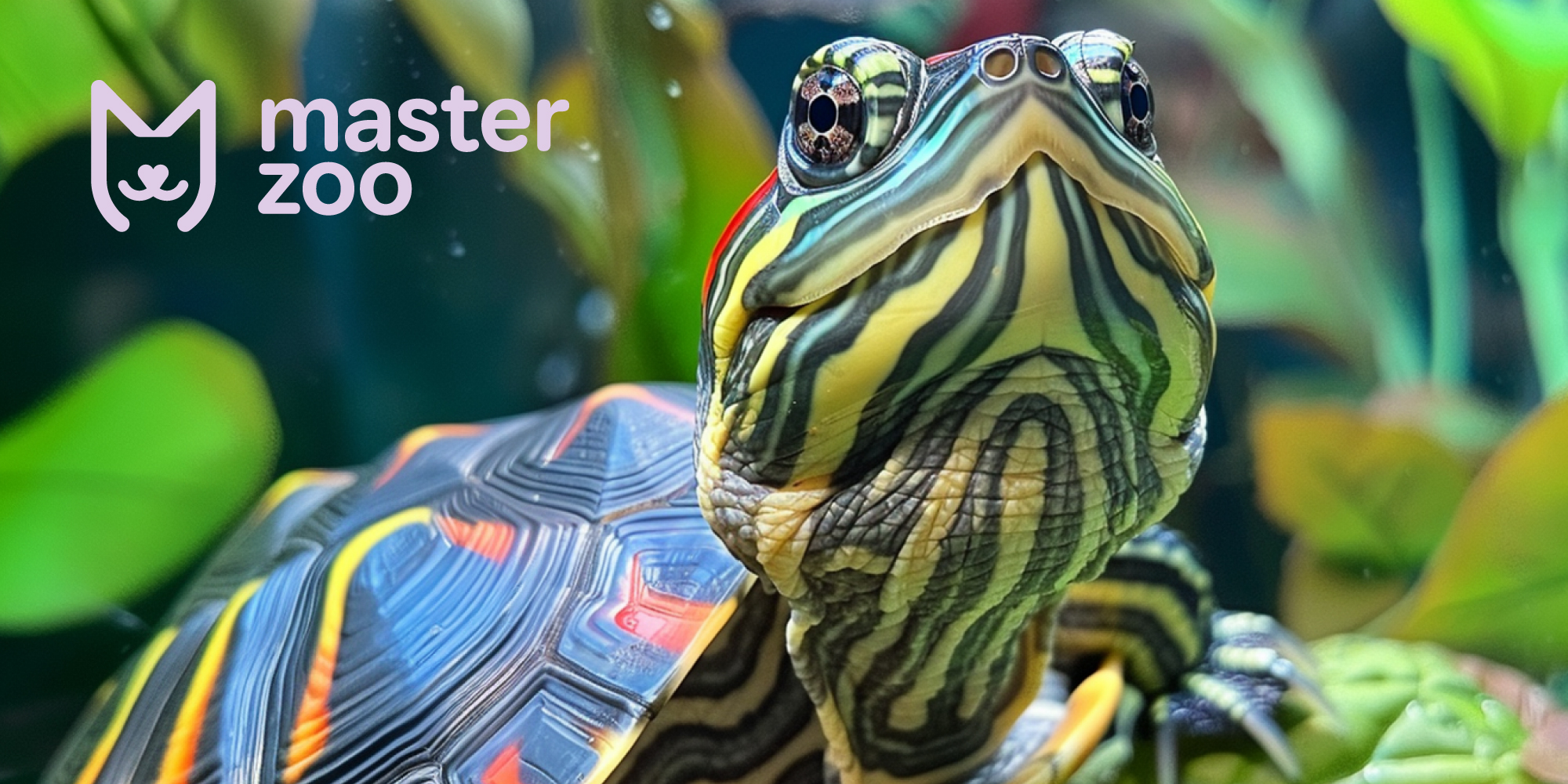 черепаха в акваріумі  | Зоомагазин MasterZoo