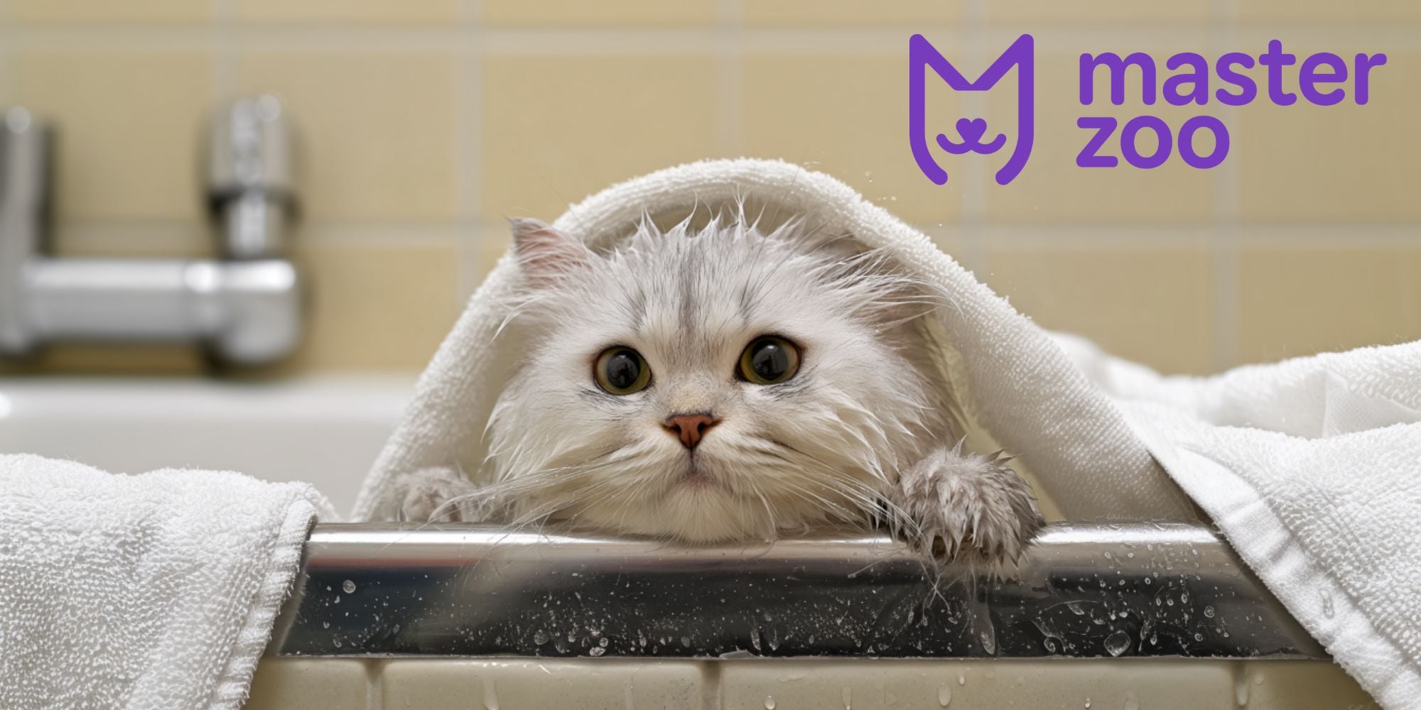 як правильно купать кота | MasterZoo