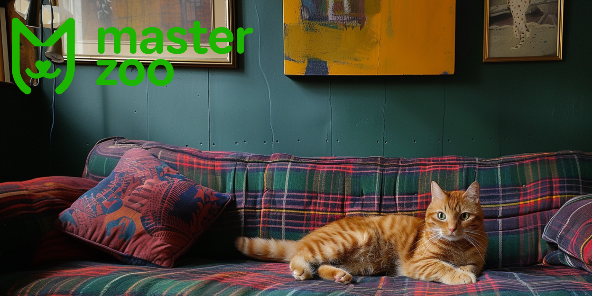 Кошка на диване  | Зоомагазин MasterZoo